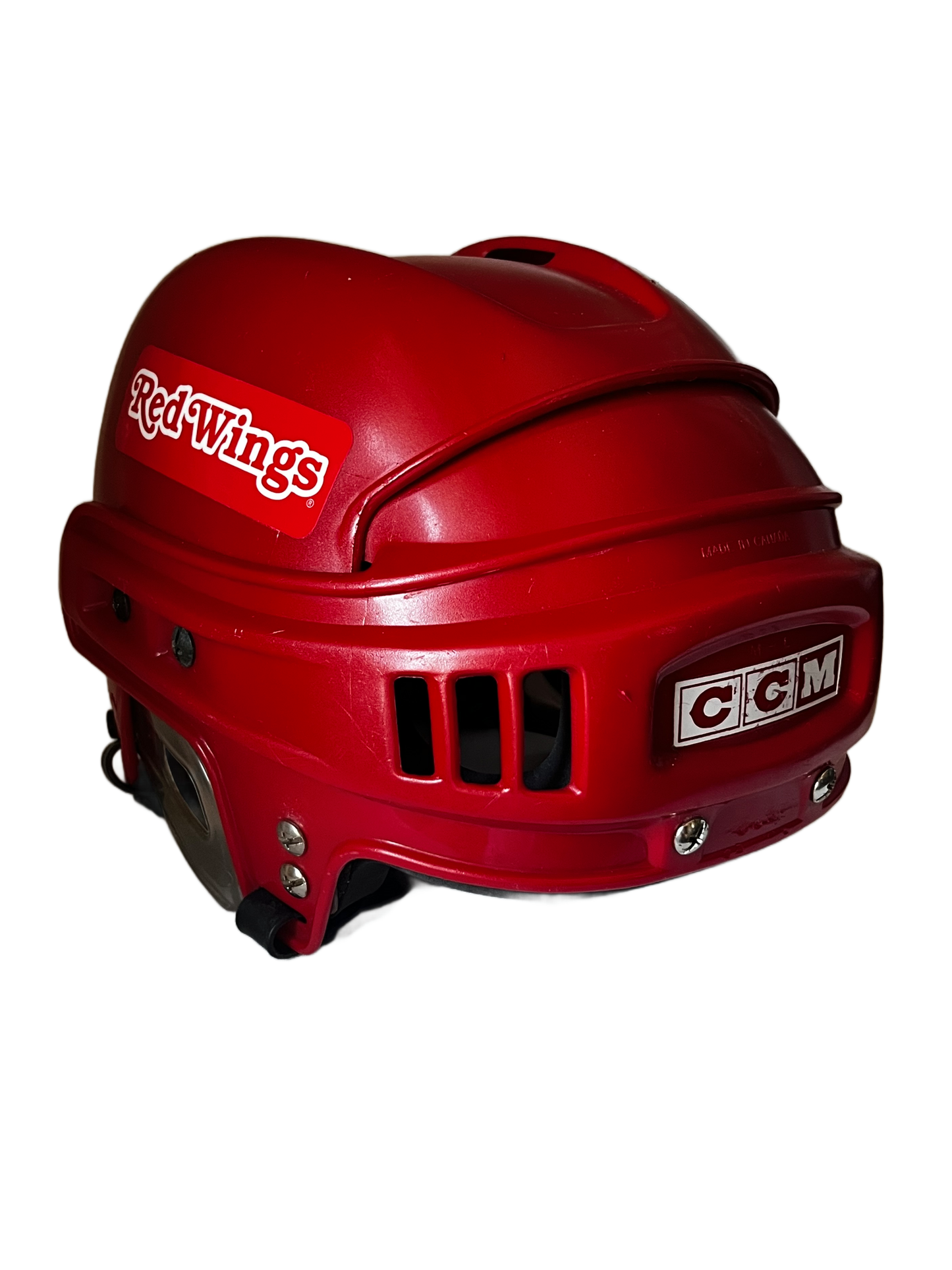 Chris Chelios Autographed Detroit Red Wings Vintage CCM Helmet