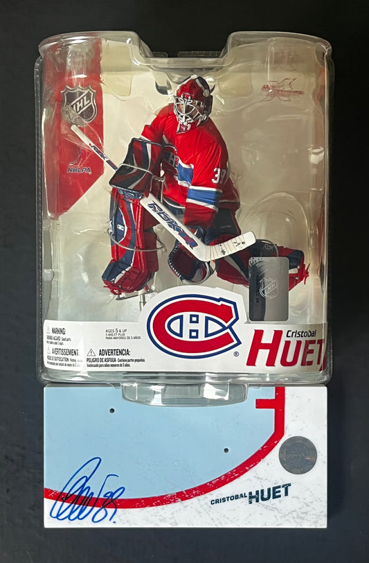 Christobal Huet Autographed McFarlane Figure