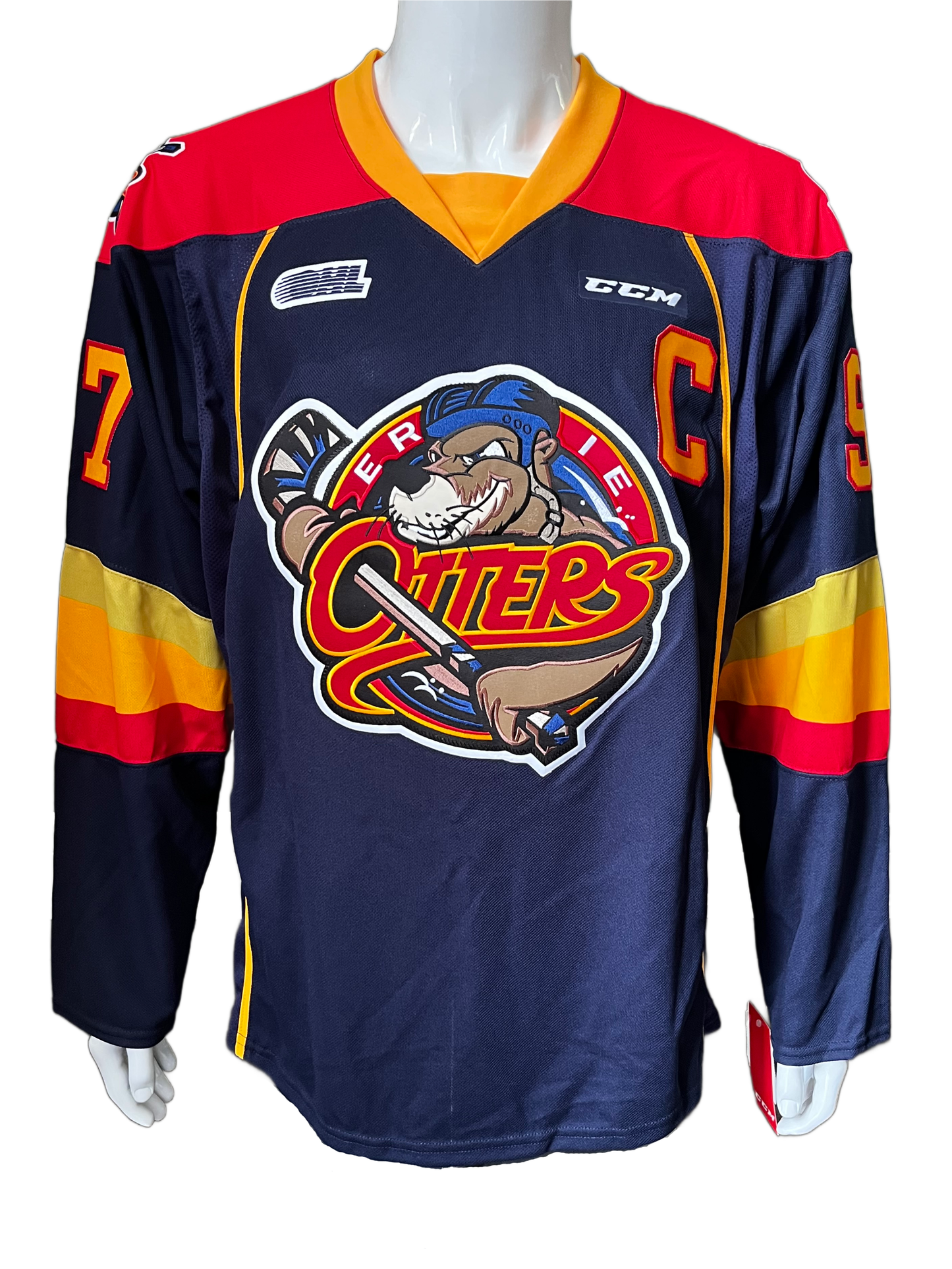 Connor McDavid Autographed Erie Otters CCM CHL Jersey