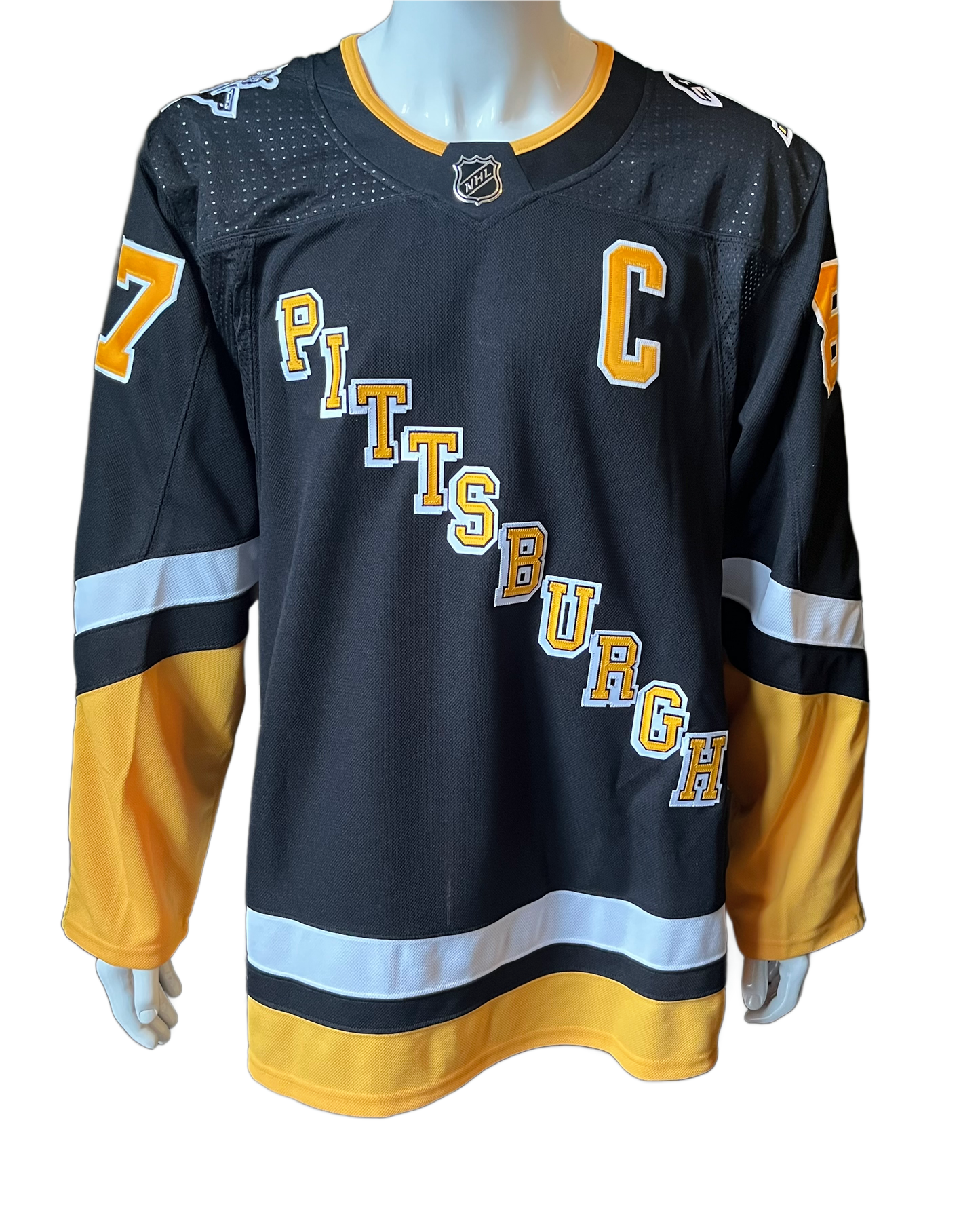 Sidney Crosby Autographed Pittsburgh Penguins Third Adidas Authentic Pro Jersey