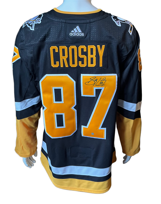 Sidney Crosby Autographed Pittsburgh Penguins Third Adidas Authentic Pro Jersey