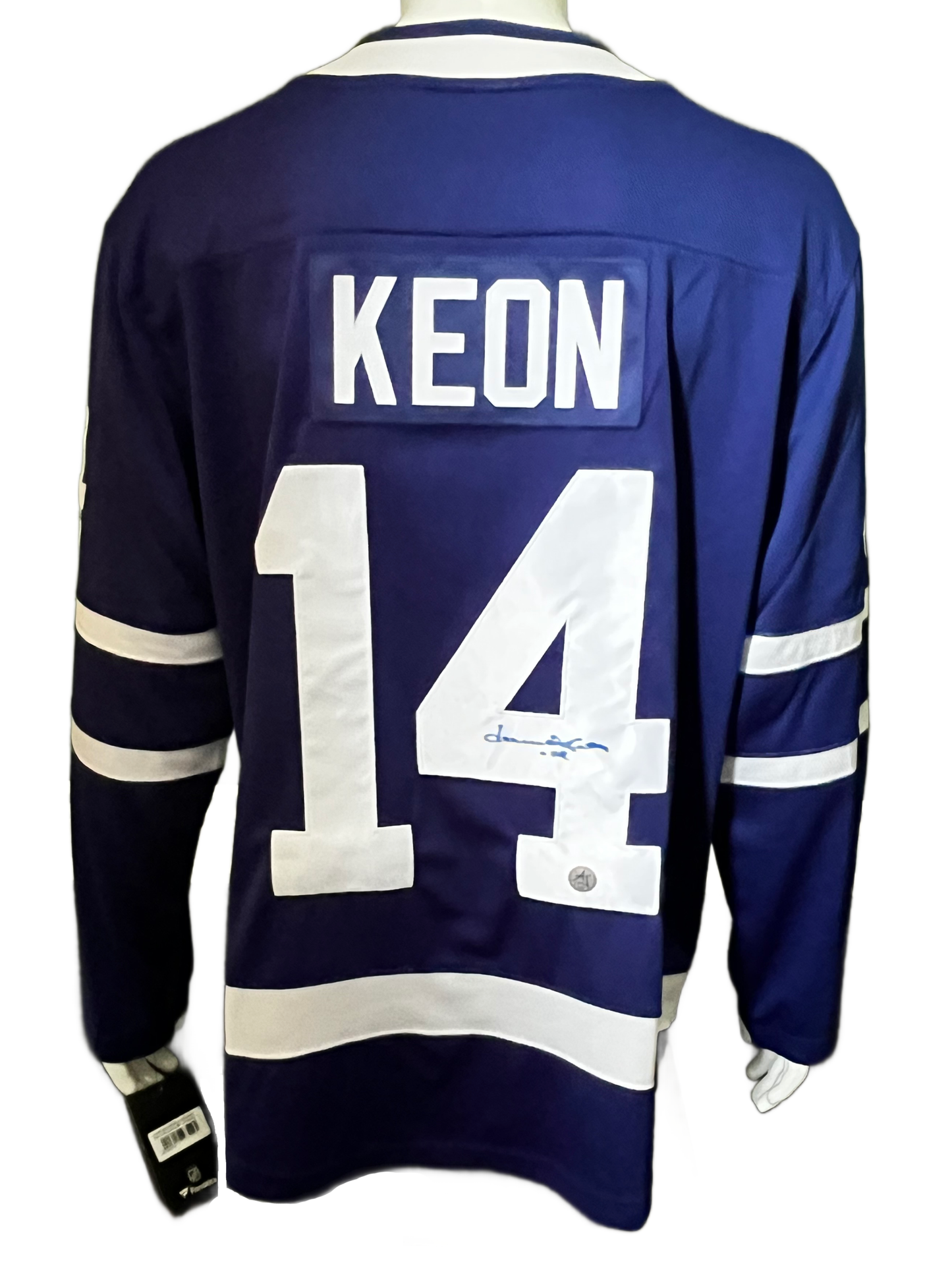 Dave Keon Autographed Toronto Maple Leafs Fanatics Jersey