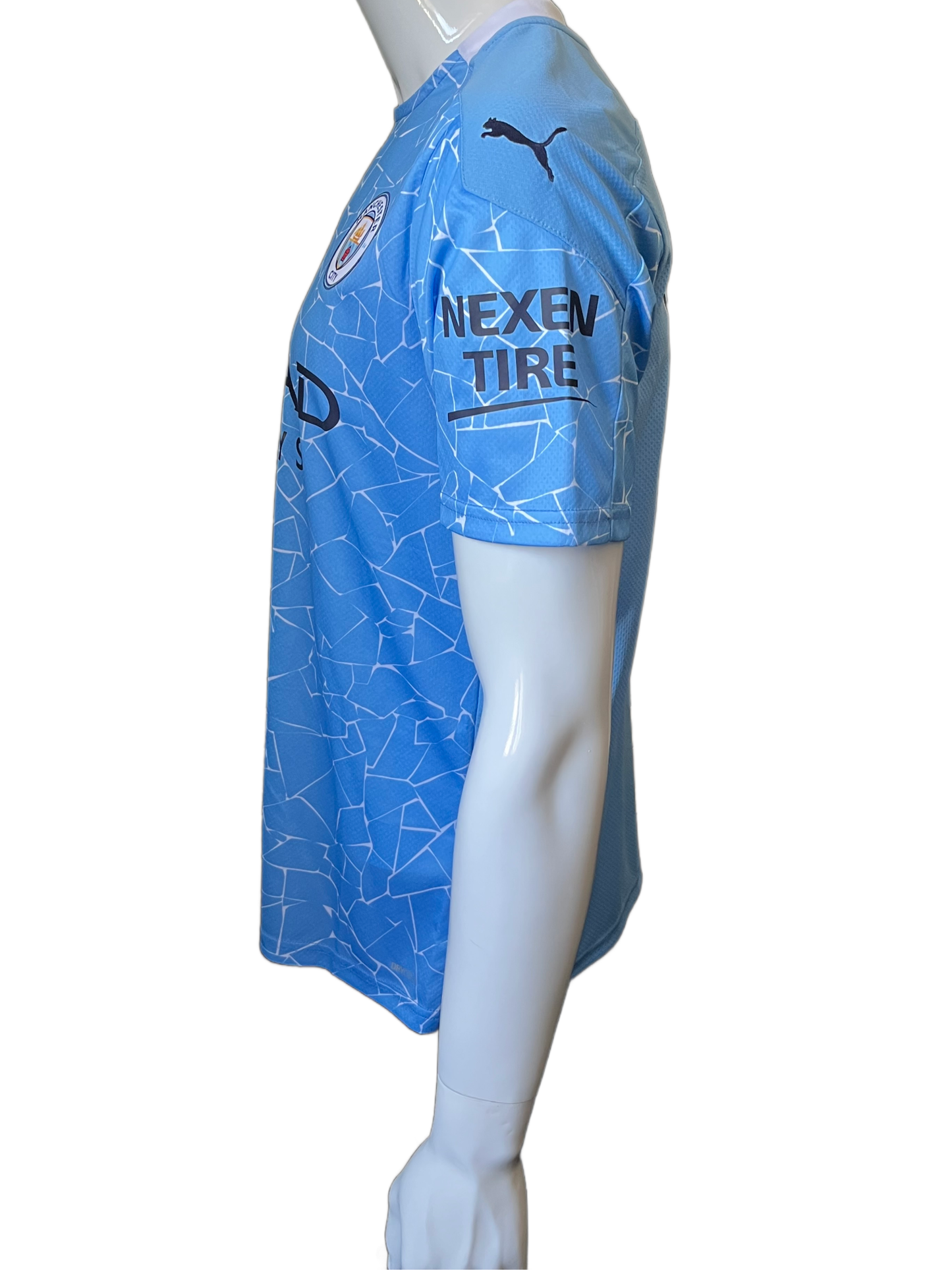 Kevin De Bruyne Autographed Manchester City 20-21 Soccer Jersey