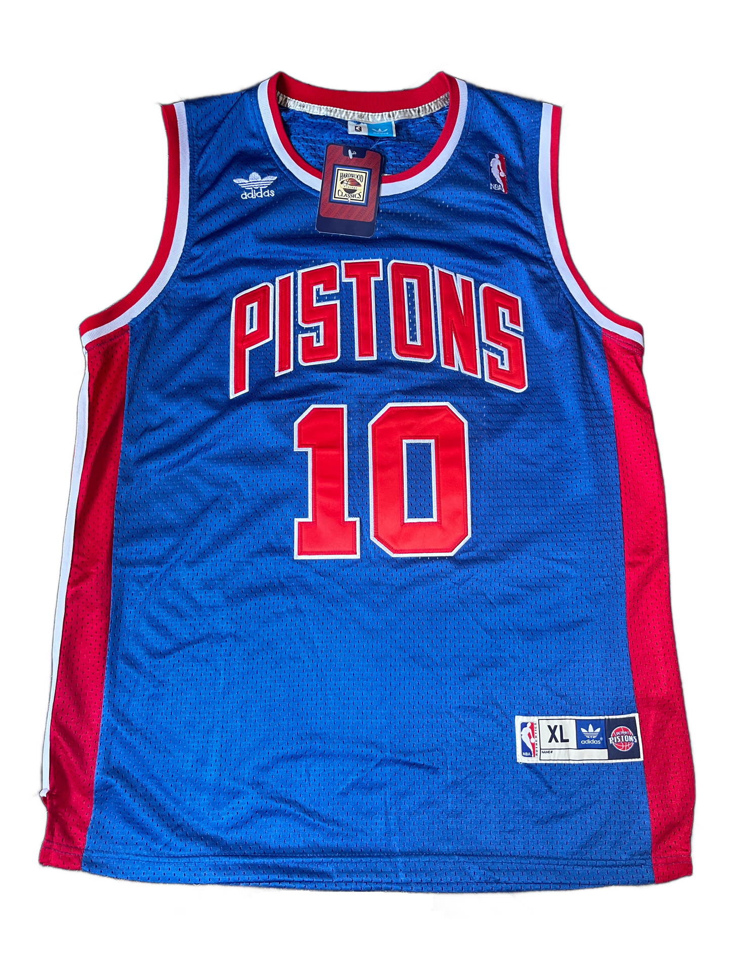 Dennis Rodman Autographed Detroit Pistons Adidas Jersey