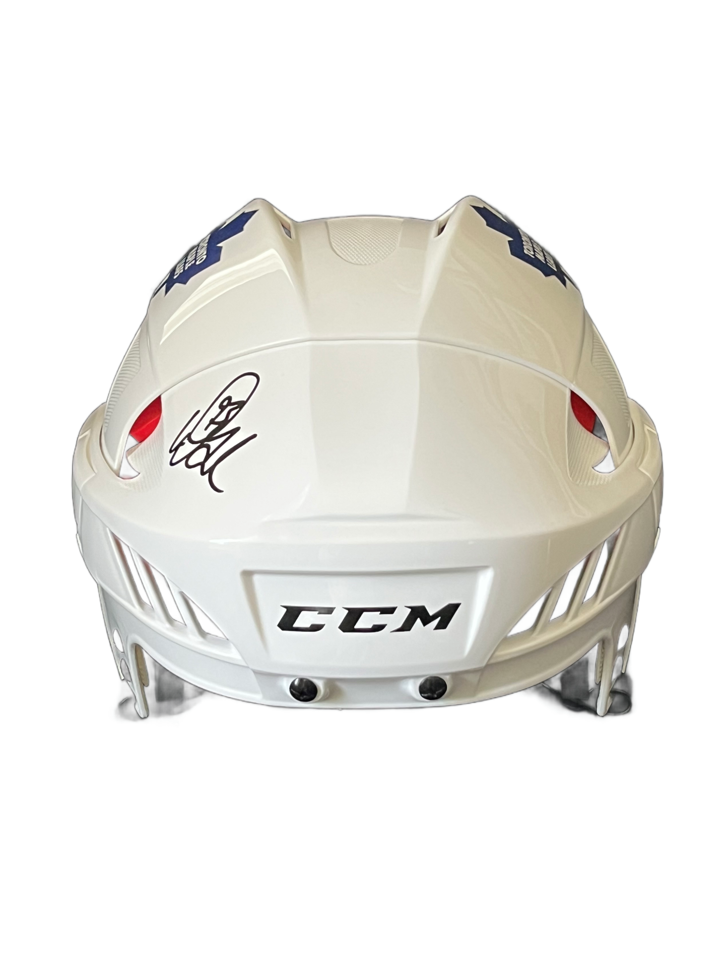 Doug Gilmour Autographed Toronto Maple Leafs White CCM Helmet