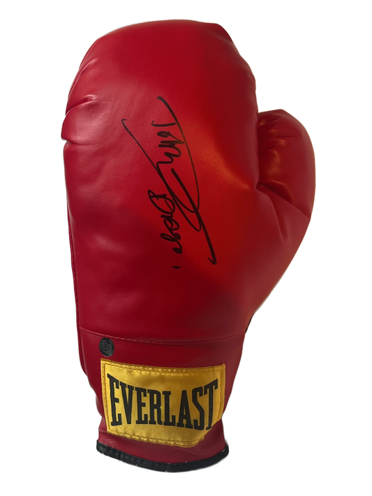 Dolph Lundgren Autographed Boxing Glove Rocky IV Ivan Drago