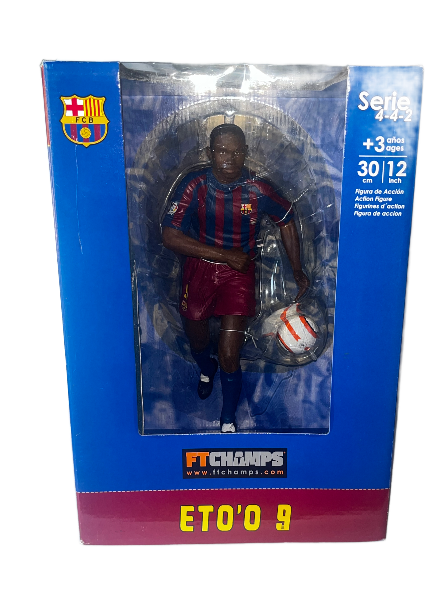 FT Champs Samuel Eto'o 9 FC Barcelona 12" Action Figure