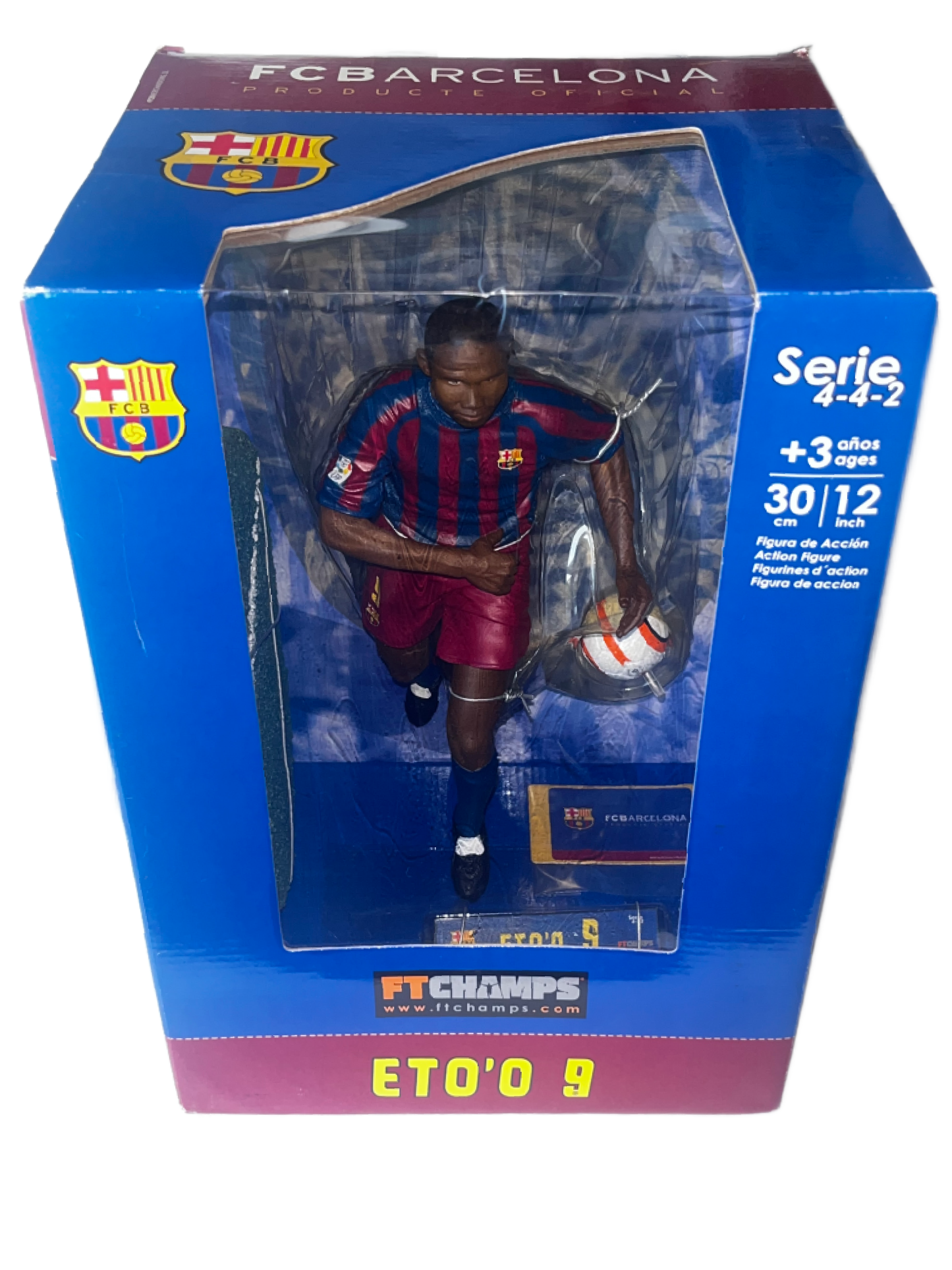 FT Champs Samuel Eto'o 9 FC Barcelona 12" Action Figure