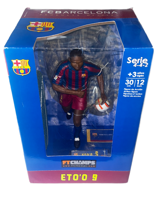 FT Champs Samuel Eto'o 9 FC Barcelona 12" Action Figure
