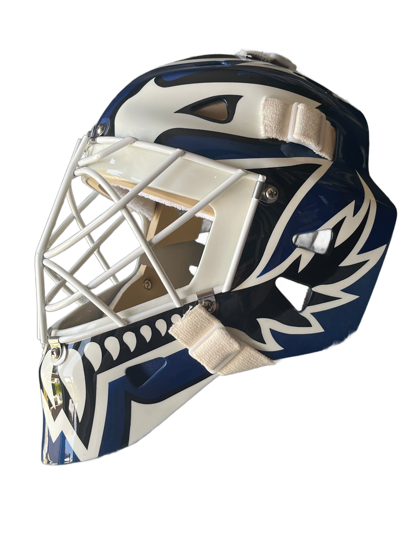 Felix "The Cat" Potvin Autographed Toronto Maple Leafs Full Size Goalie Mask