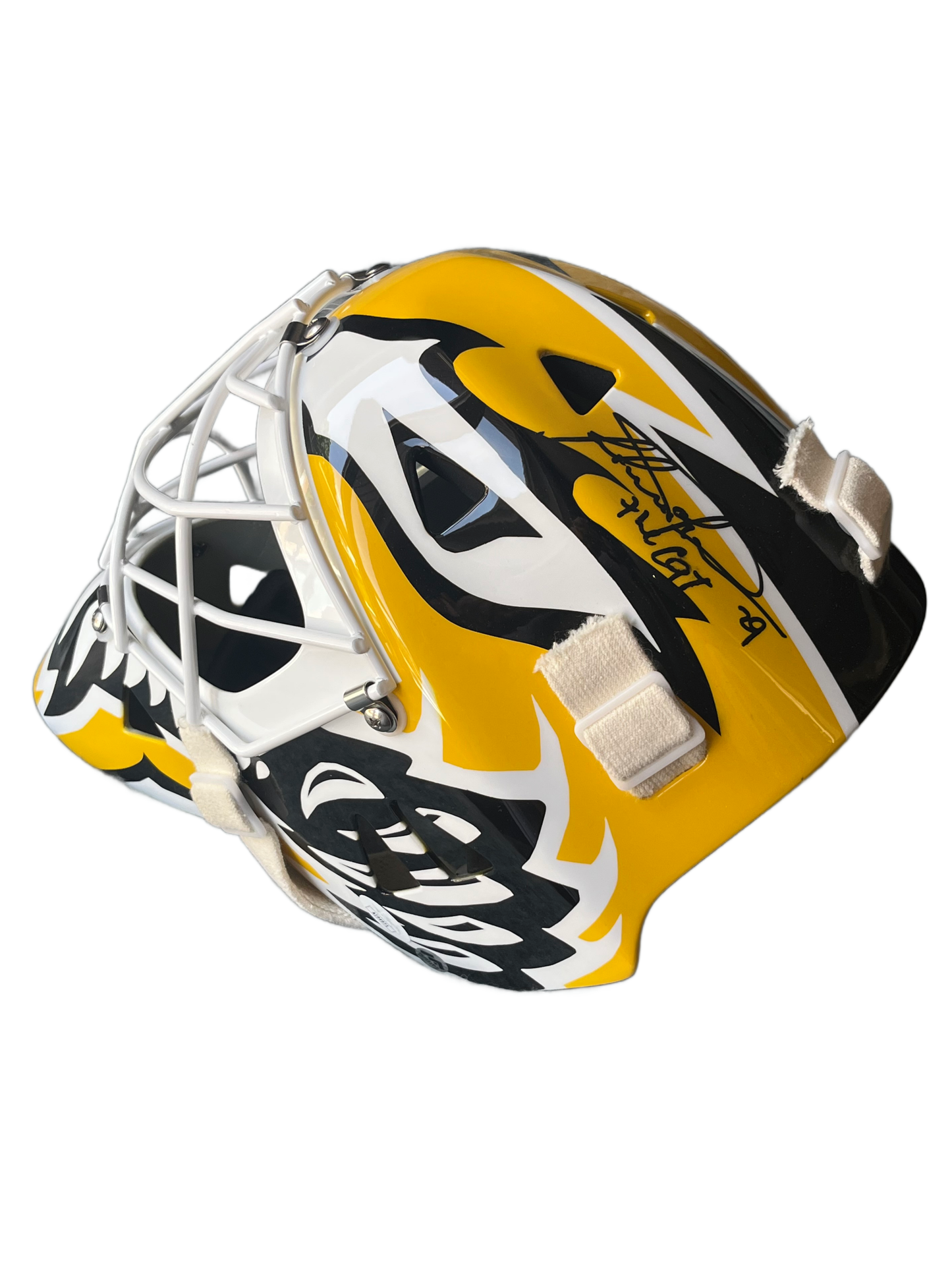 Felix Potvin Autographed Boston Bruins Full Size Goalie Mask