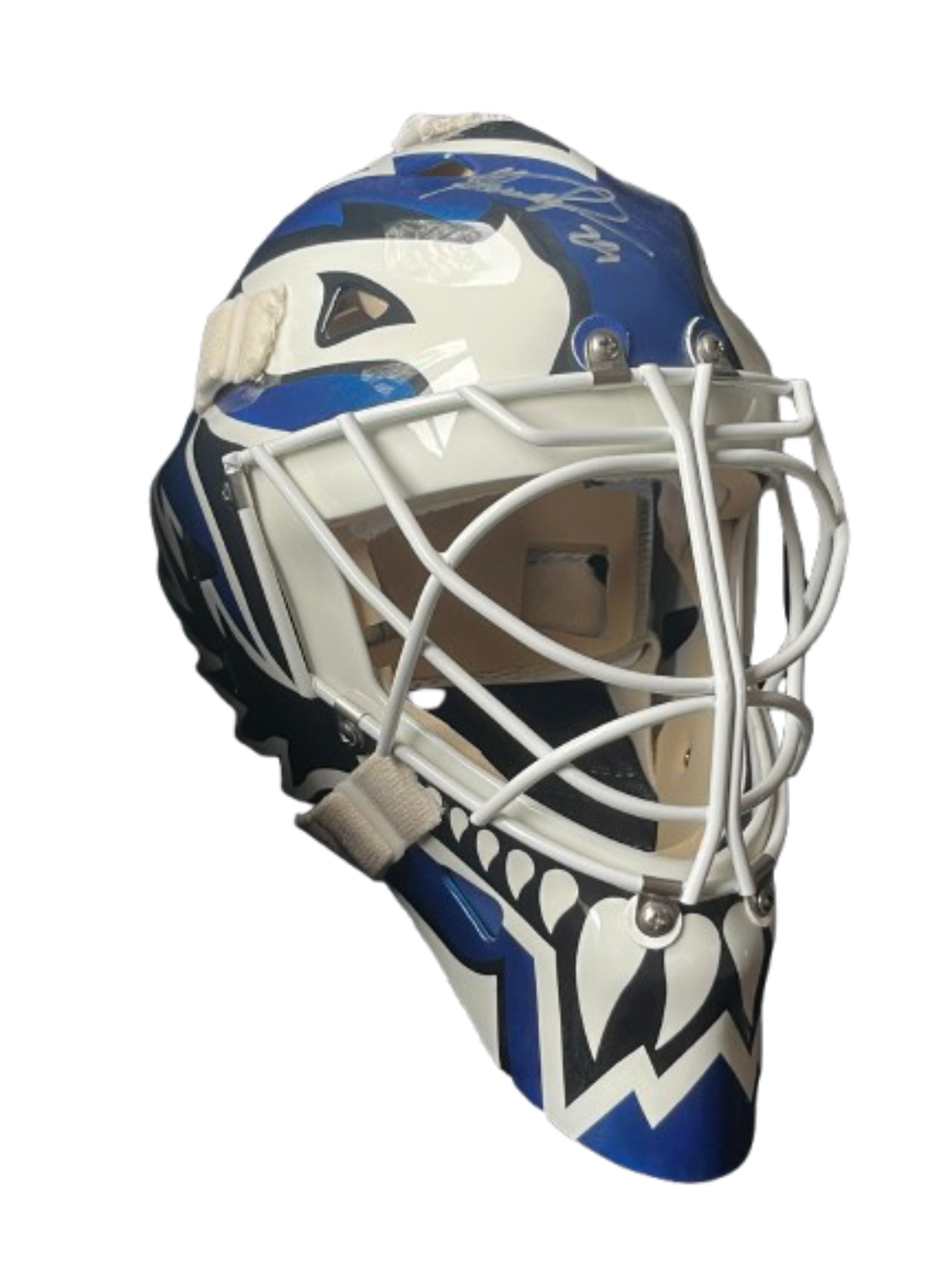 Felix "The Cat" Potvin Autographed Toronto Maple Leafs Replica Goalie Mask