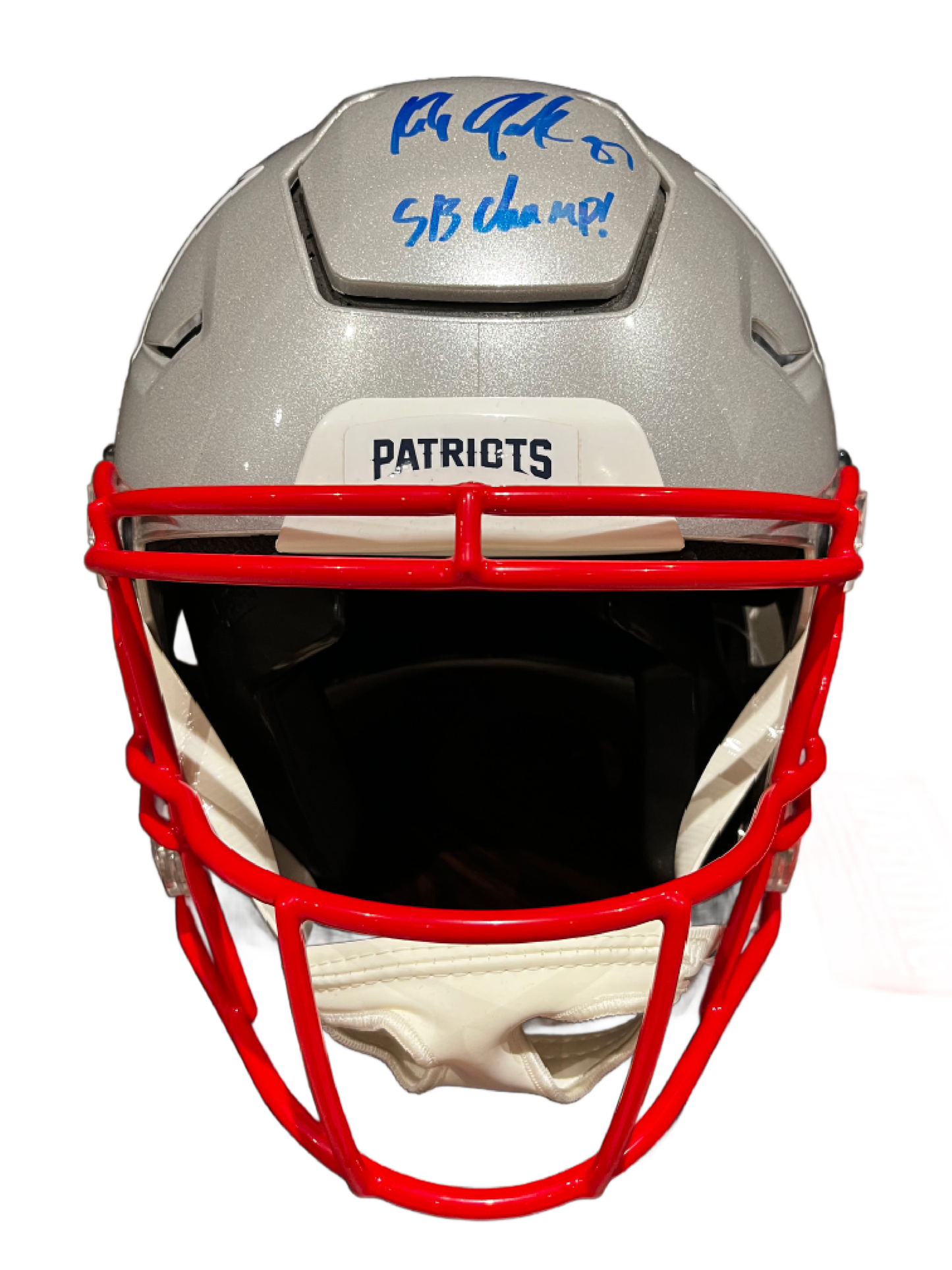 Rob Gronkowski Autographed Authentic Flex Patriots Football Helmet