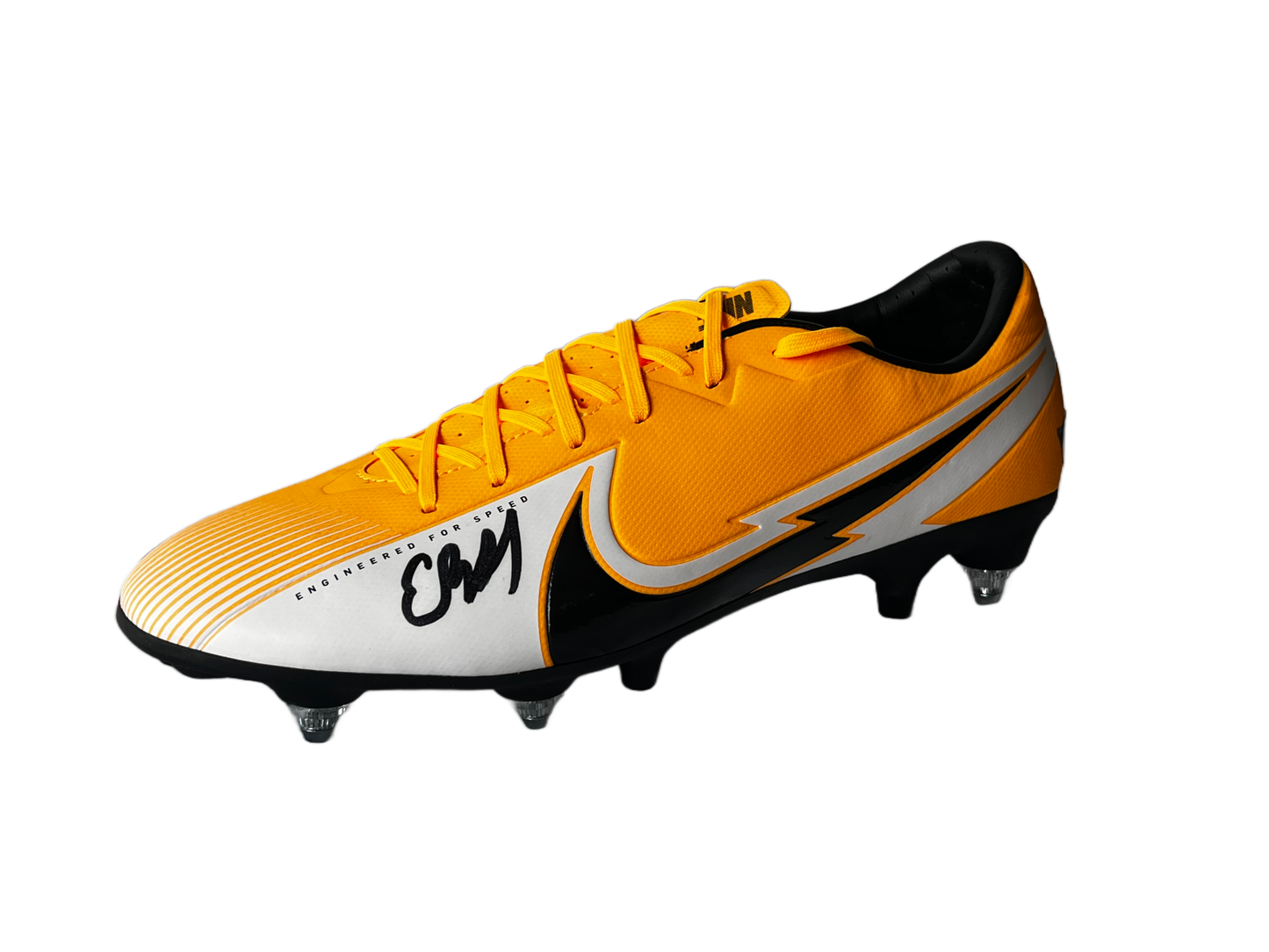 Erling Halend Manchester City Autographed Soccer Cleat