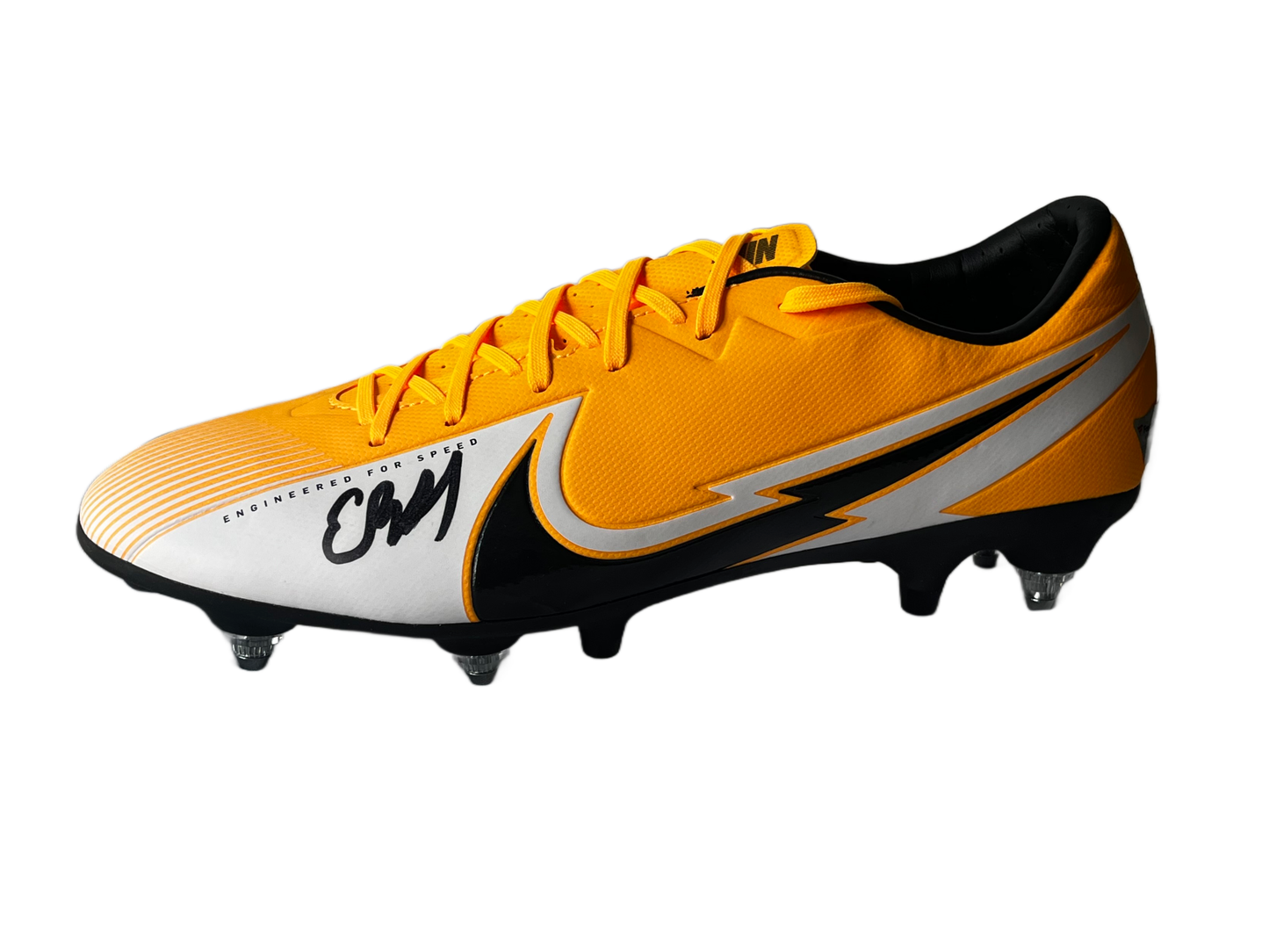 Erling Halend Manchester City Autographed Soccer Cleat