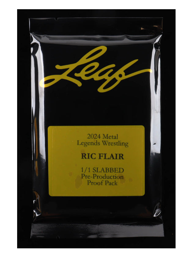 Ric Flair 2024 Leaf Metal Legends Wrestling Slabbed #1/1 Pre-Production Proof Mystery Pack