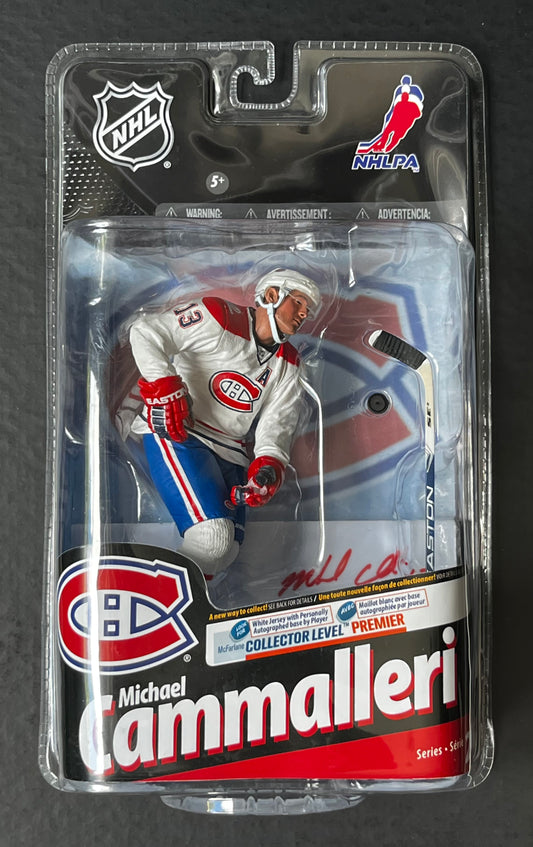 Micheal Cammalleri Autographed McFarlane Figure #/200.