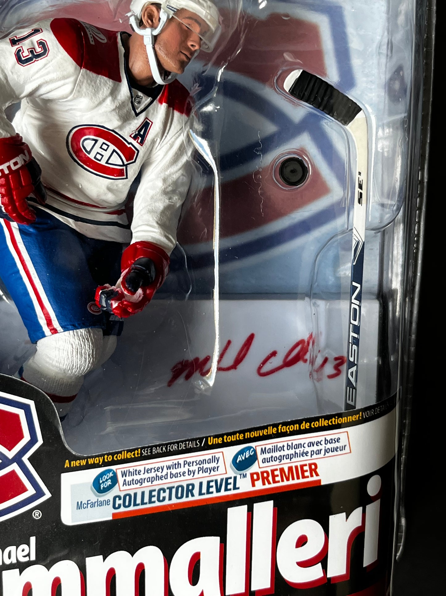 Micheal Cammalleri Autographed McFarlane Figure #/200.