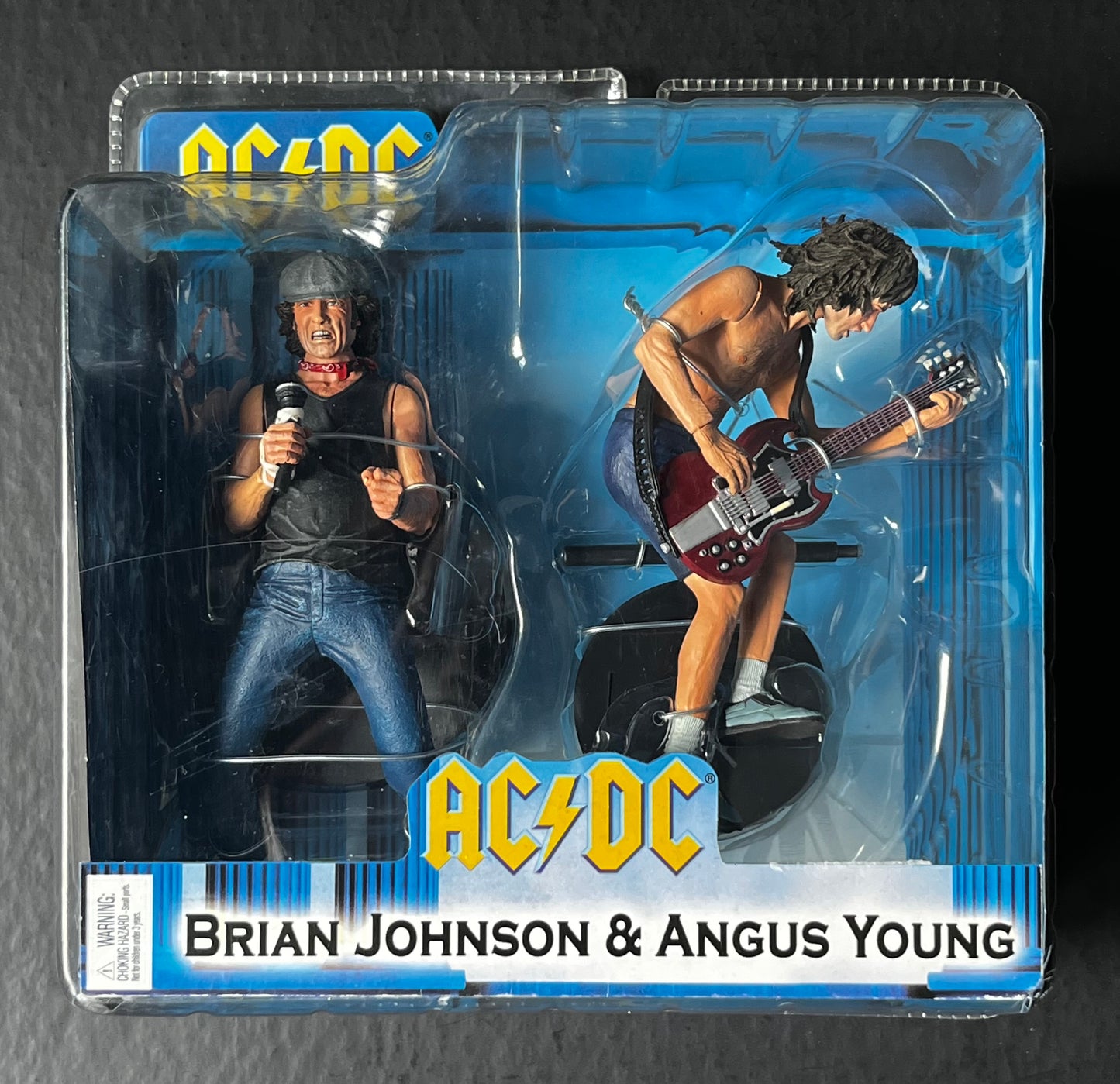 AC/DC Brian Johnson & Angus Young NECA Reel Toys Action Figure