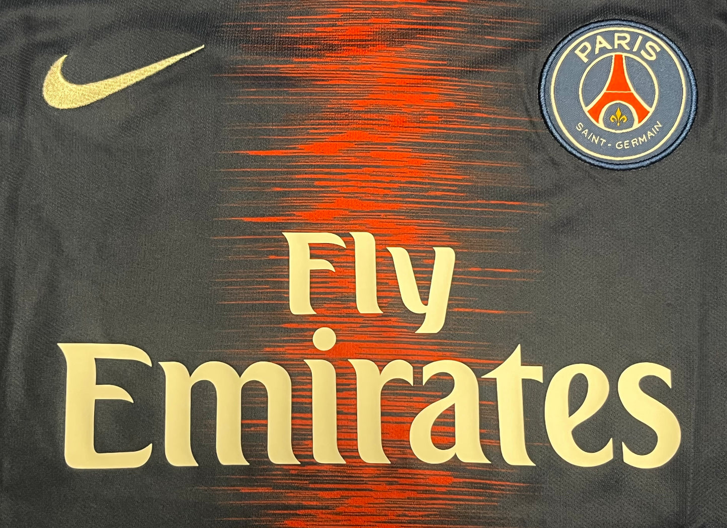 Neymar Jr. PSG Signed Jersey Beckett BAS Sticker Authentic