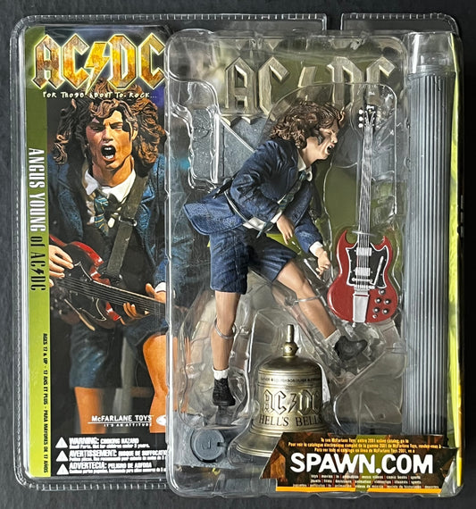 ACDC Angus Young Mcfarlane Toys 2001 Action Figure