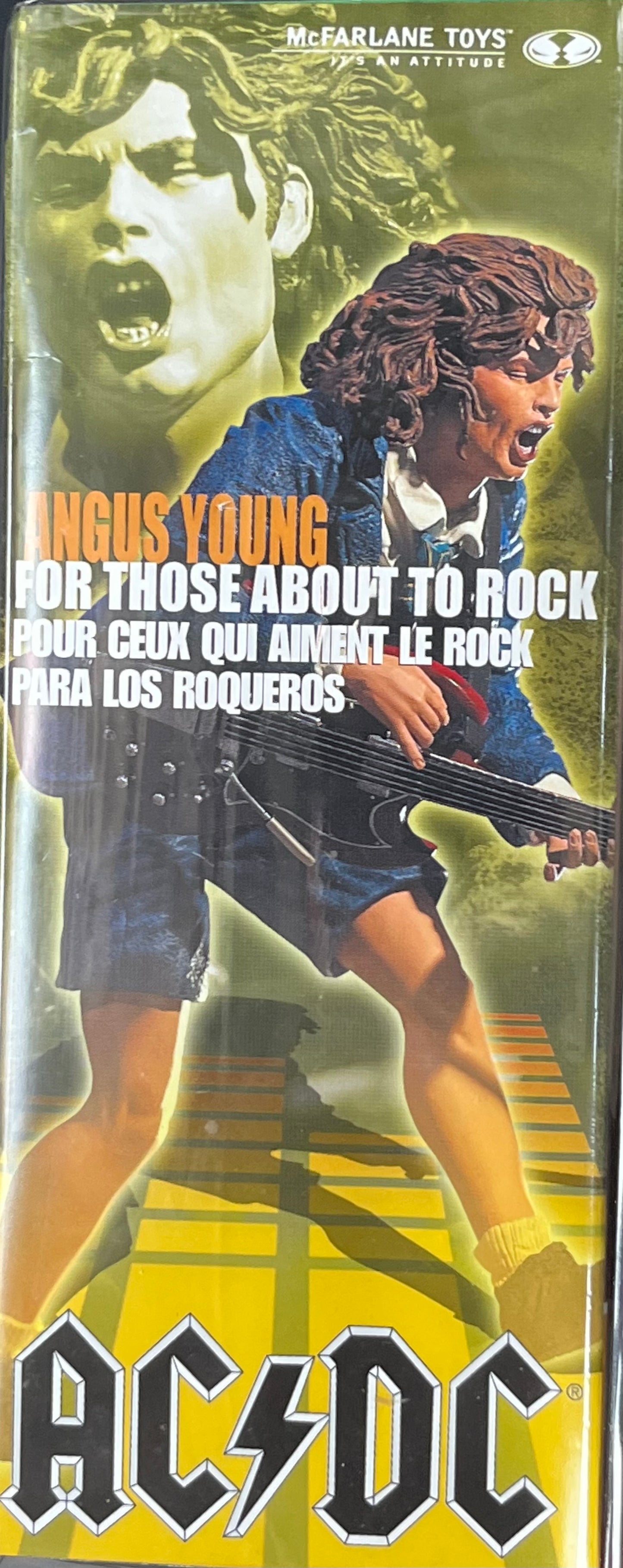 ACDC Angus Young Mcfarlane Toys 2001 Action Figure