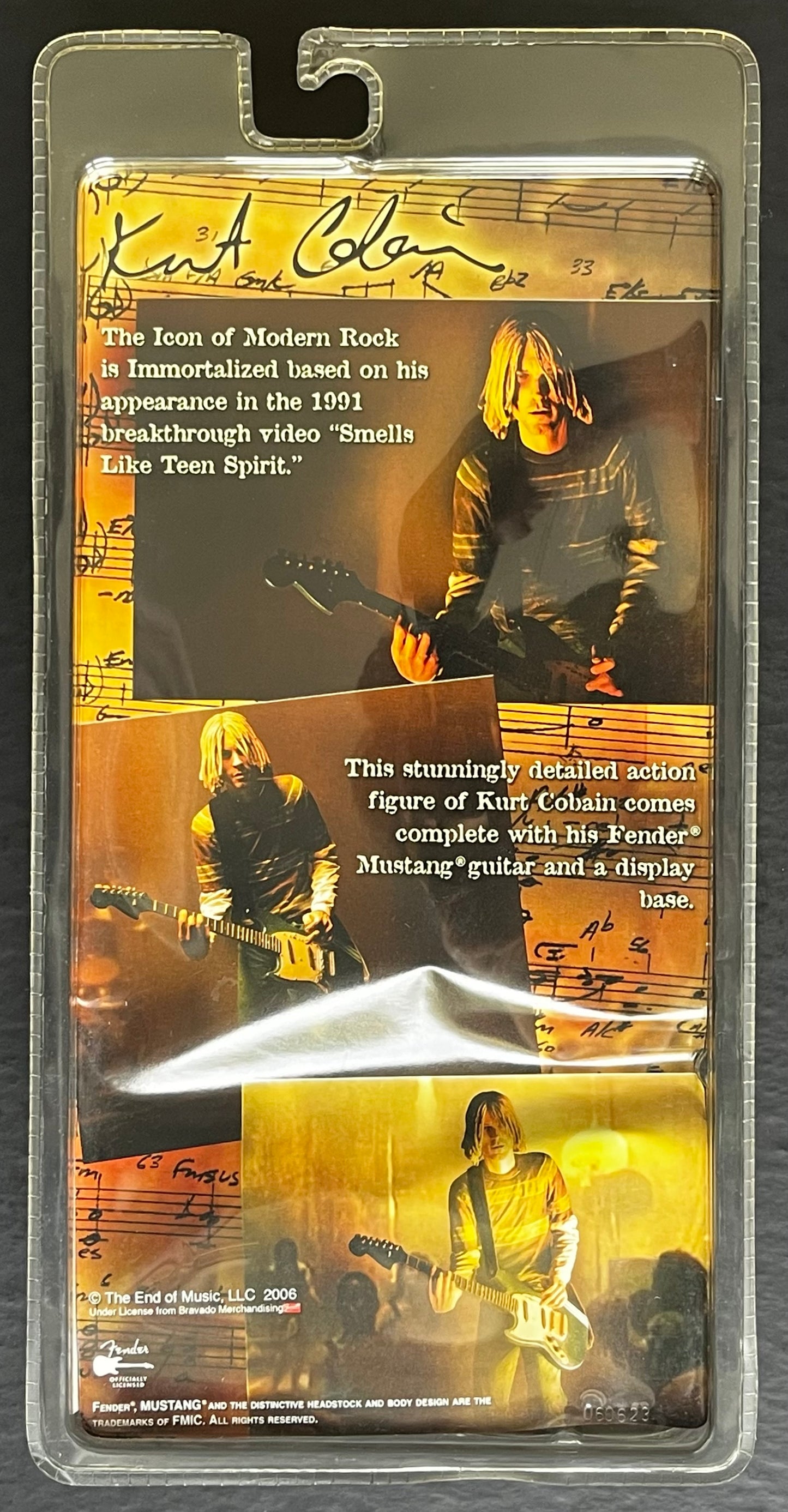 kurt Cobain Nirvana Neca Action Figure Toy