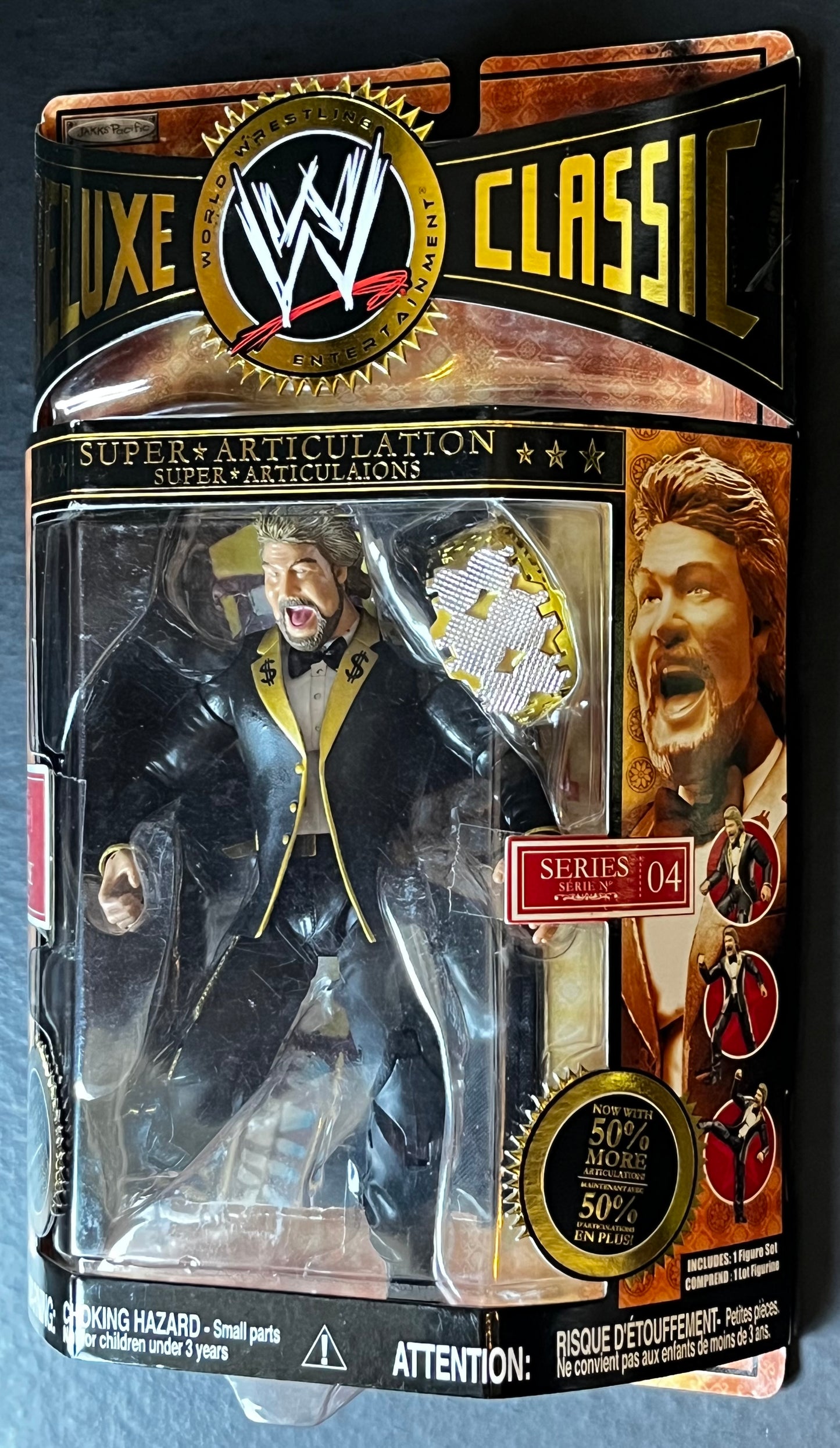 Ted Dibiase "The Million Dollar Man" WWE Classic Super Stars Action Figure