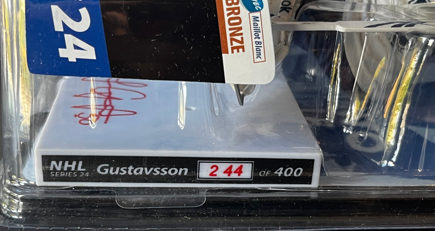 Jonas Gustavsson McFarlane NHL Series 24 Action Figure Signed /400