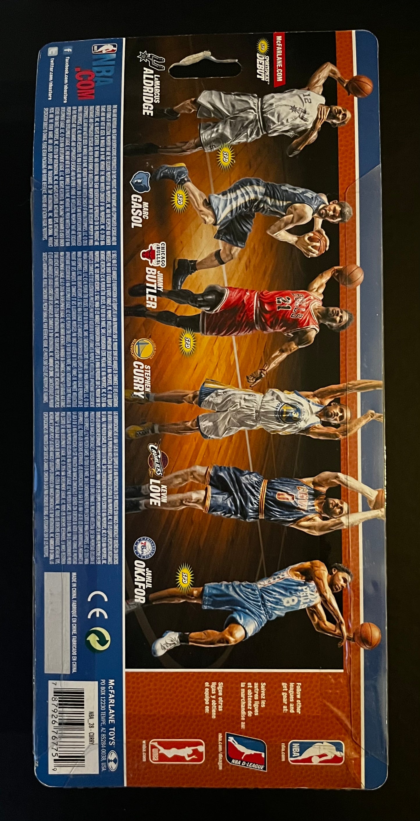 Stephen Curry Mcfarlane Figure NBA Series 28