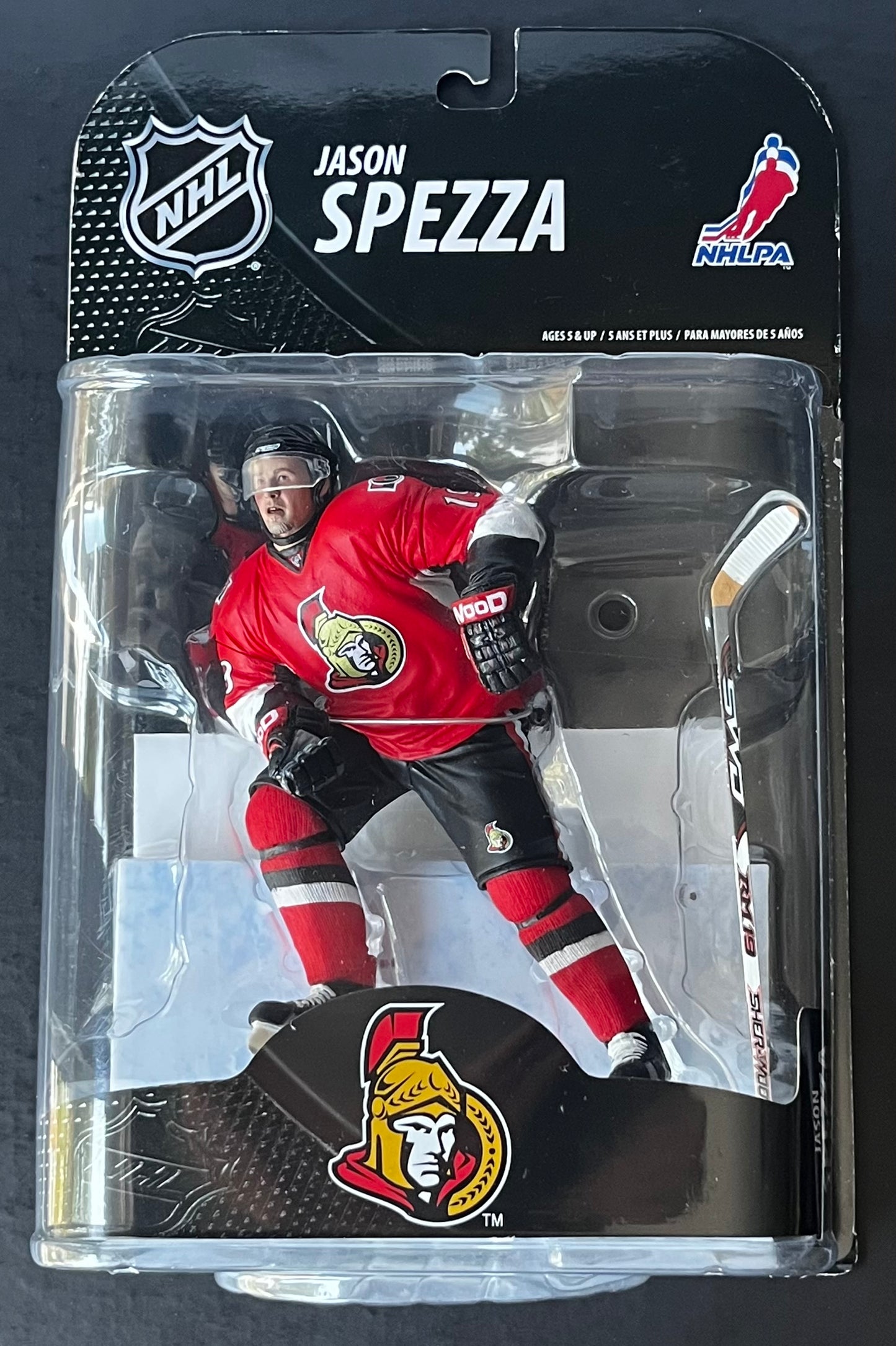 Jason Spezza Signed Mcfarlane NHL Series Wave 1 Figure