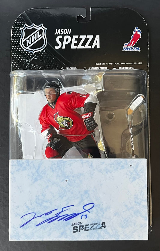 Jason Spezza Signed Mcfarlane NHL Series Wave 1 Figure