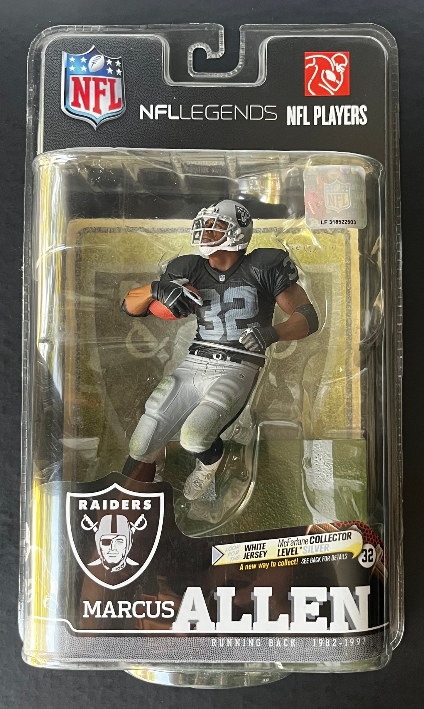 Marcus Allen Mcfarlane Figure NFL Legends Series 6