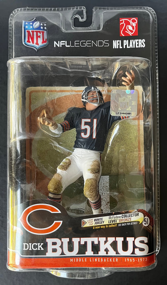 Dick Butkus Mcfarlane Figure NFL Legends Series 6