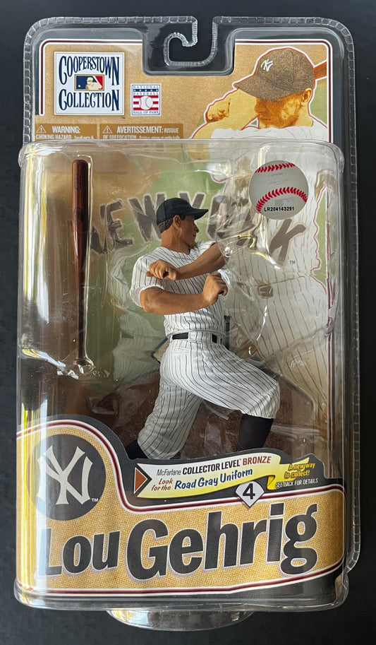 Lou Gehrig Mcfarlane Figure MLB Cooperstown Series 8