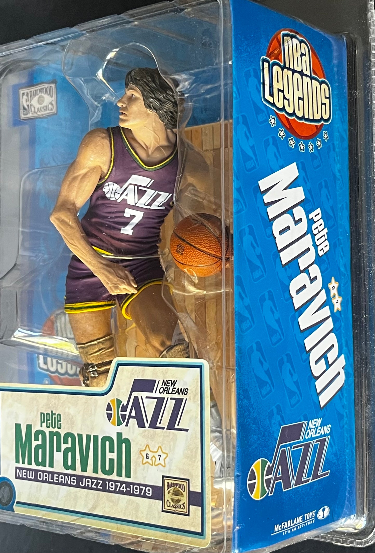 Pete Maravich Mcfarlane Figure NBA Legends