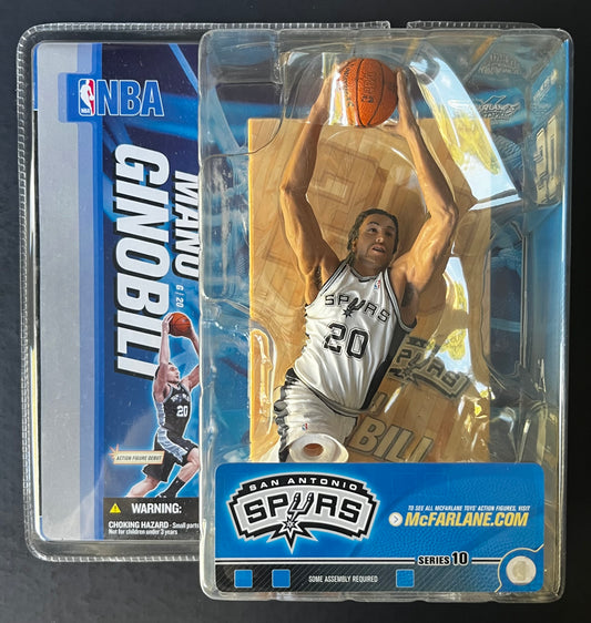 Manu Ginobili McFarlane Figure NBA Series 10