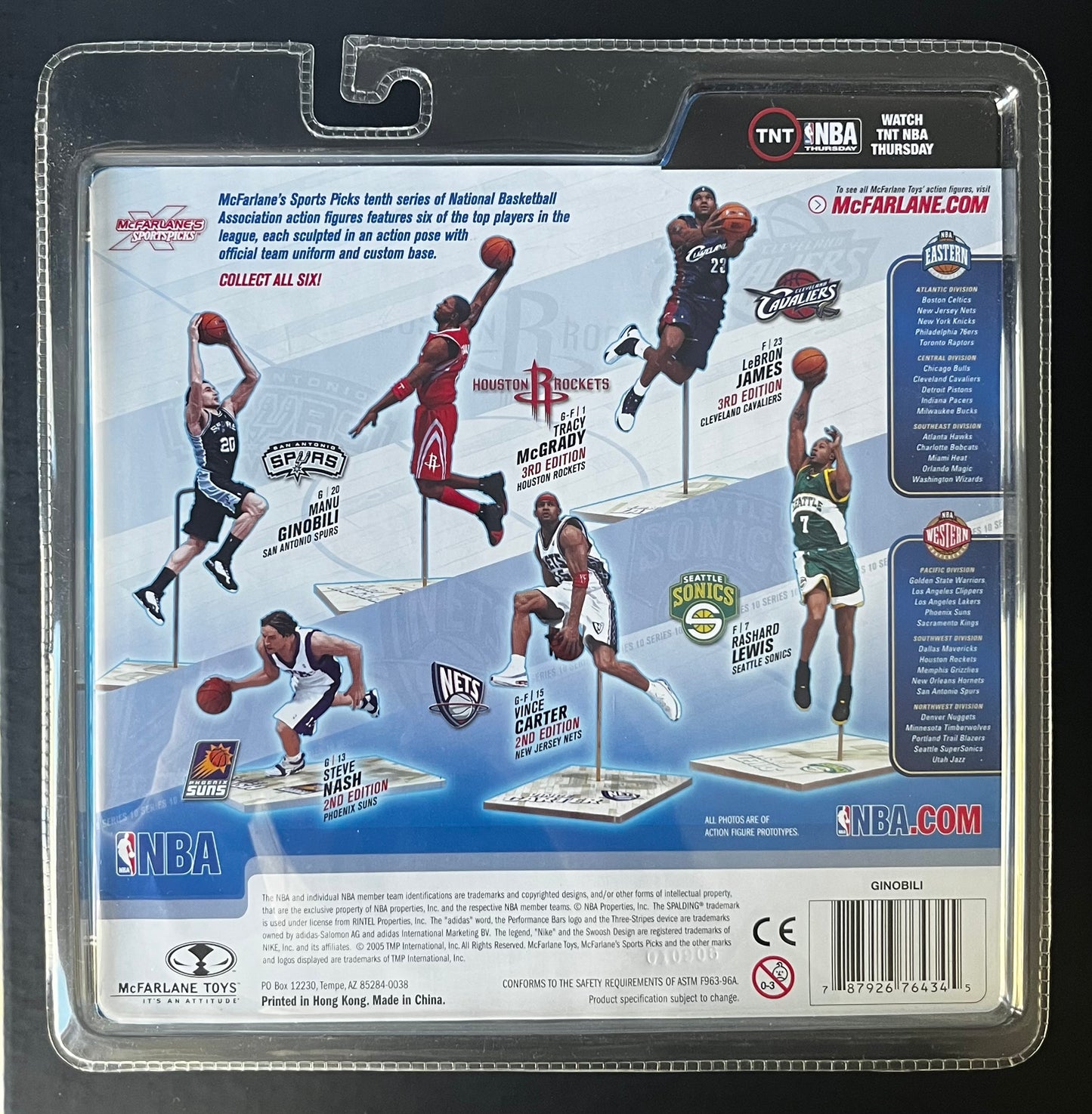 Manu Ginobili McFarlane Figure NBA Series 10