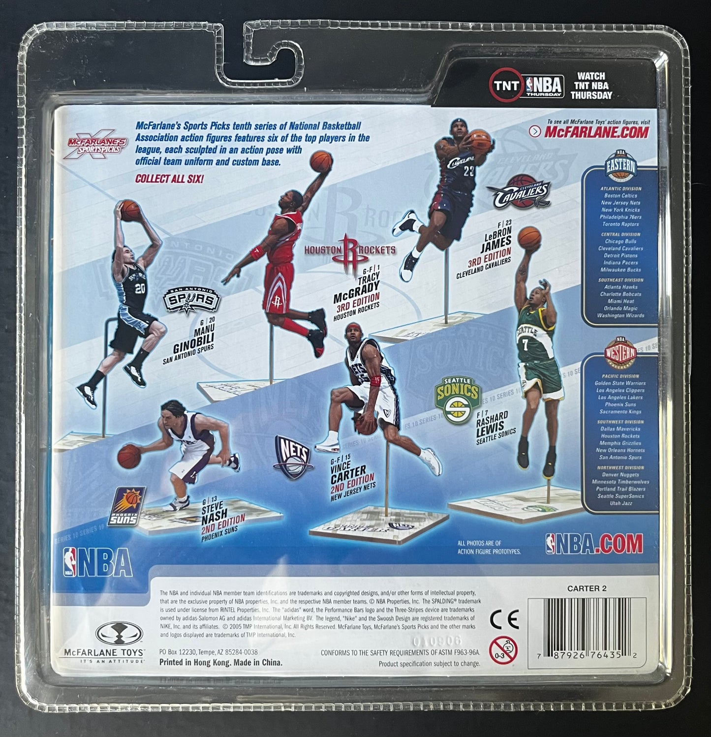 Vince Carter Mcfarlane Figure NBA Series 10