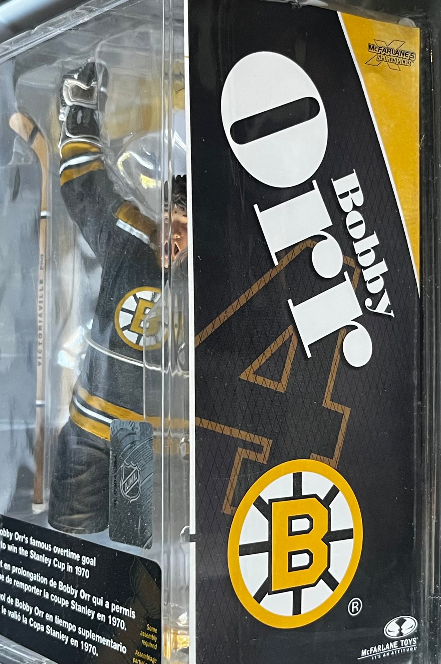 Bobby Orr Mcfarlane Figure NHL Legends Series 4