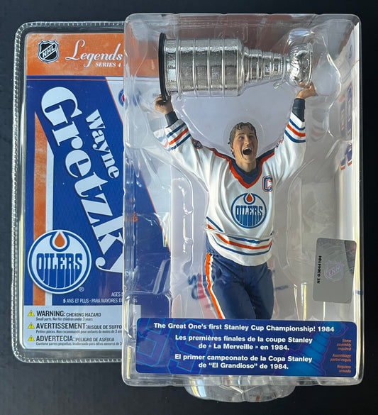 Wayne Gretzky Mcfarlane Figure NHL Legends Series 4