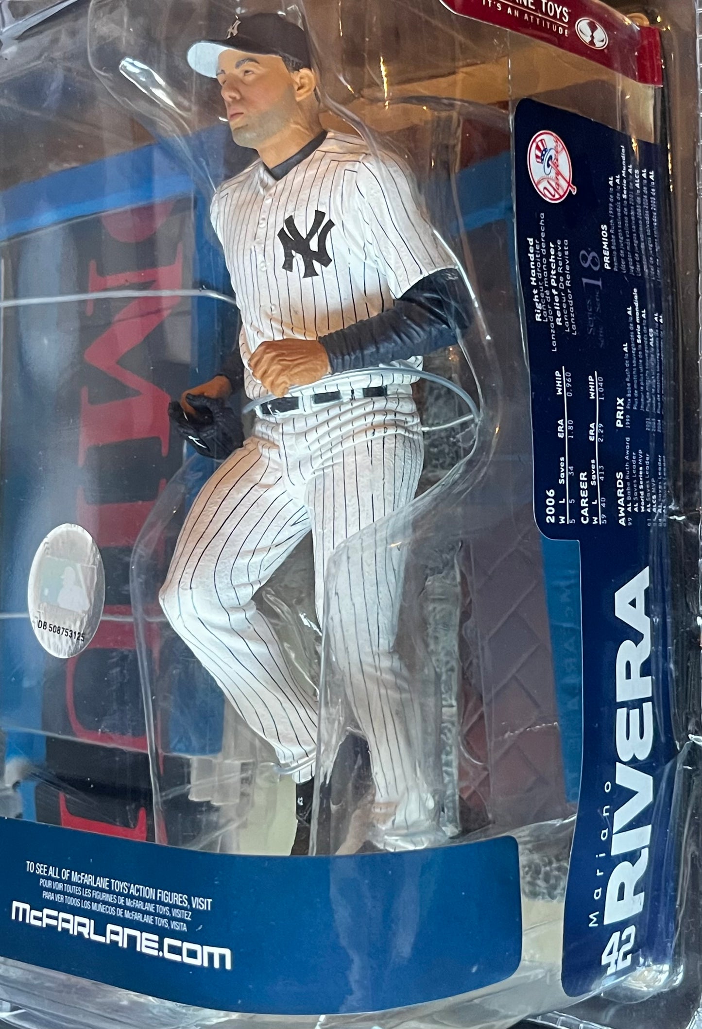 Mariano Rivera Mcfarlane Figure MLB Series 18