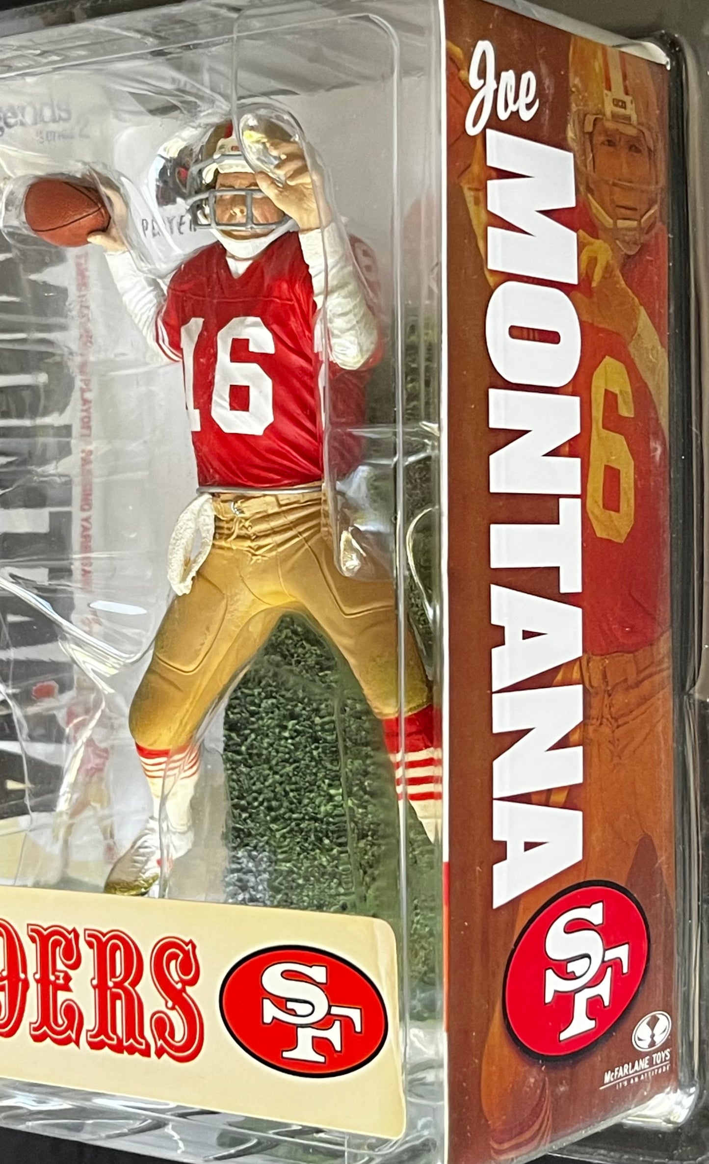 Joe Montana Mcfarlane Figure NFL Legends Series 2