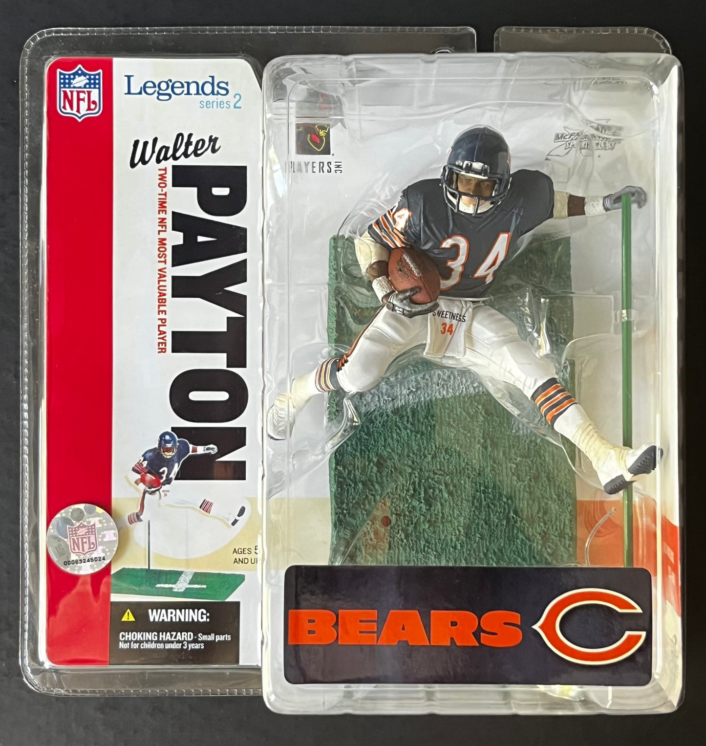 Walter Payton Mcfarlane Figure NFL Legends Series 2
