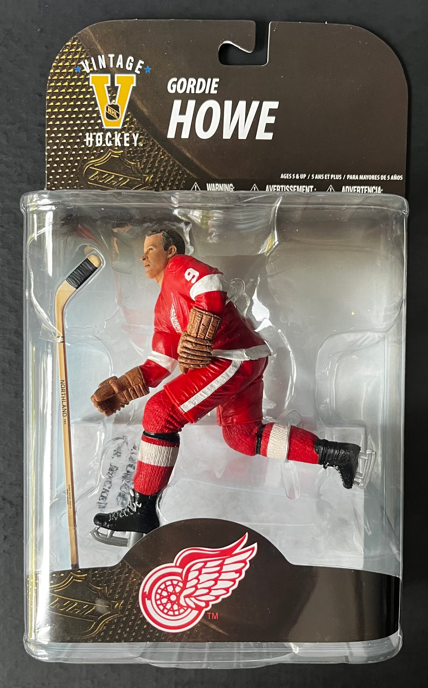 Gordie Howe Mcfarlane Figure NHL Legends Series 7