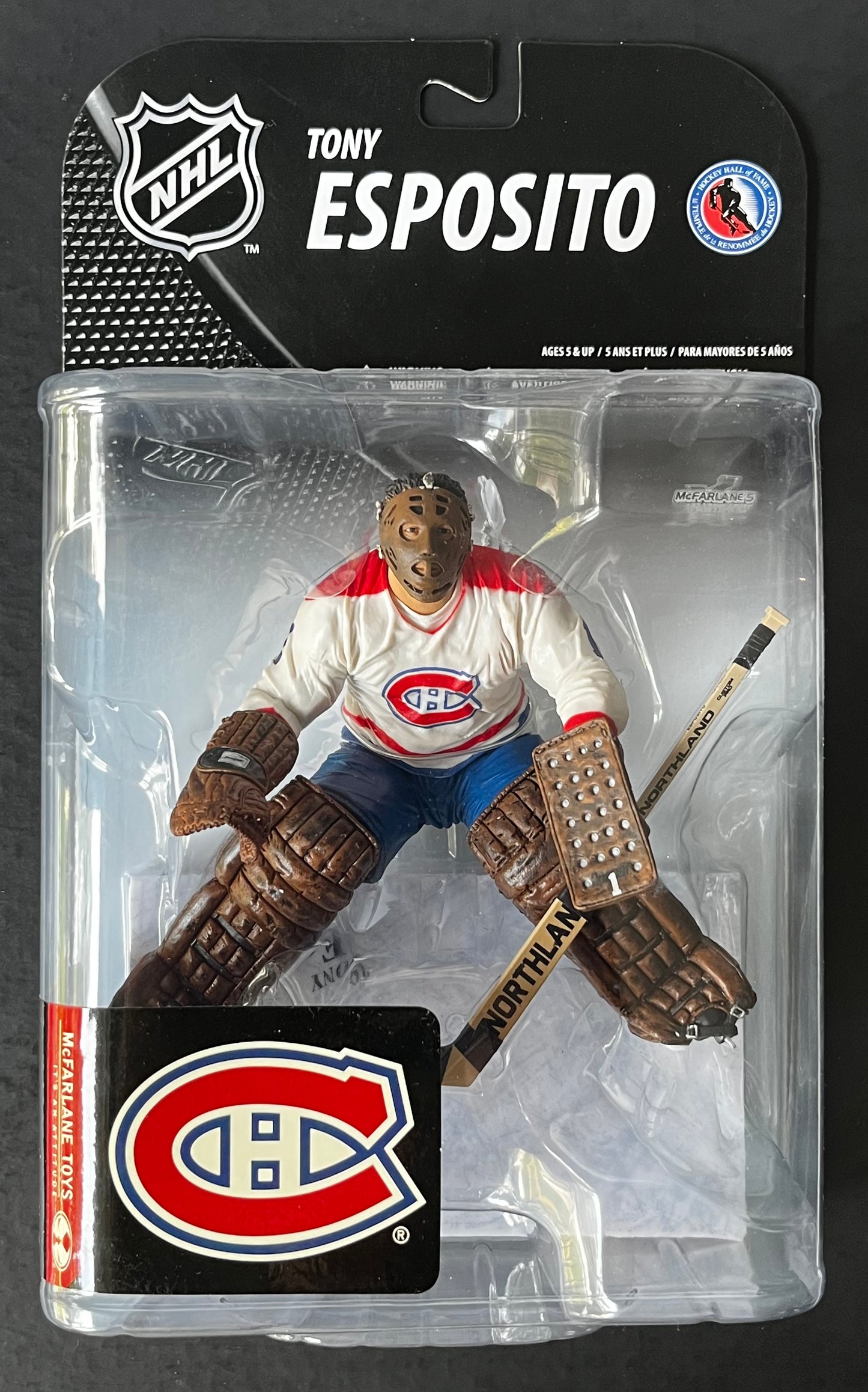 Tony Esposito Mcfarlane NHL Series 19