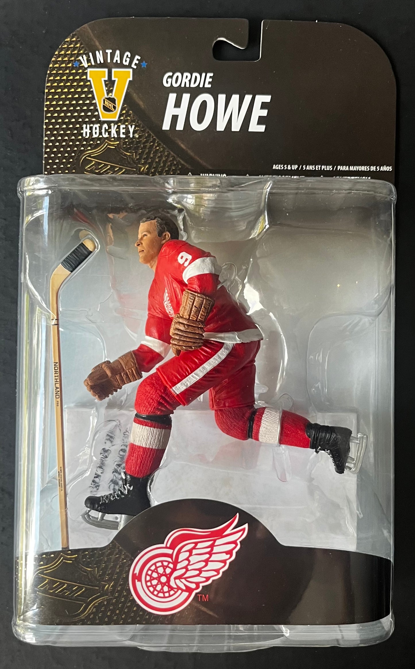 Gordie Howe Mcfarlane Figure NHL Legends Series 7