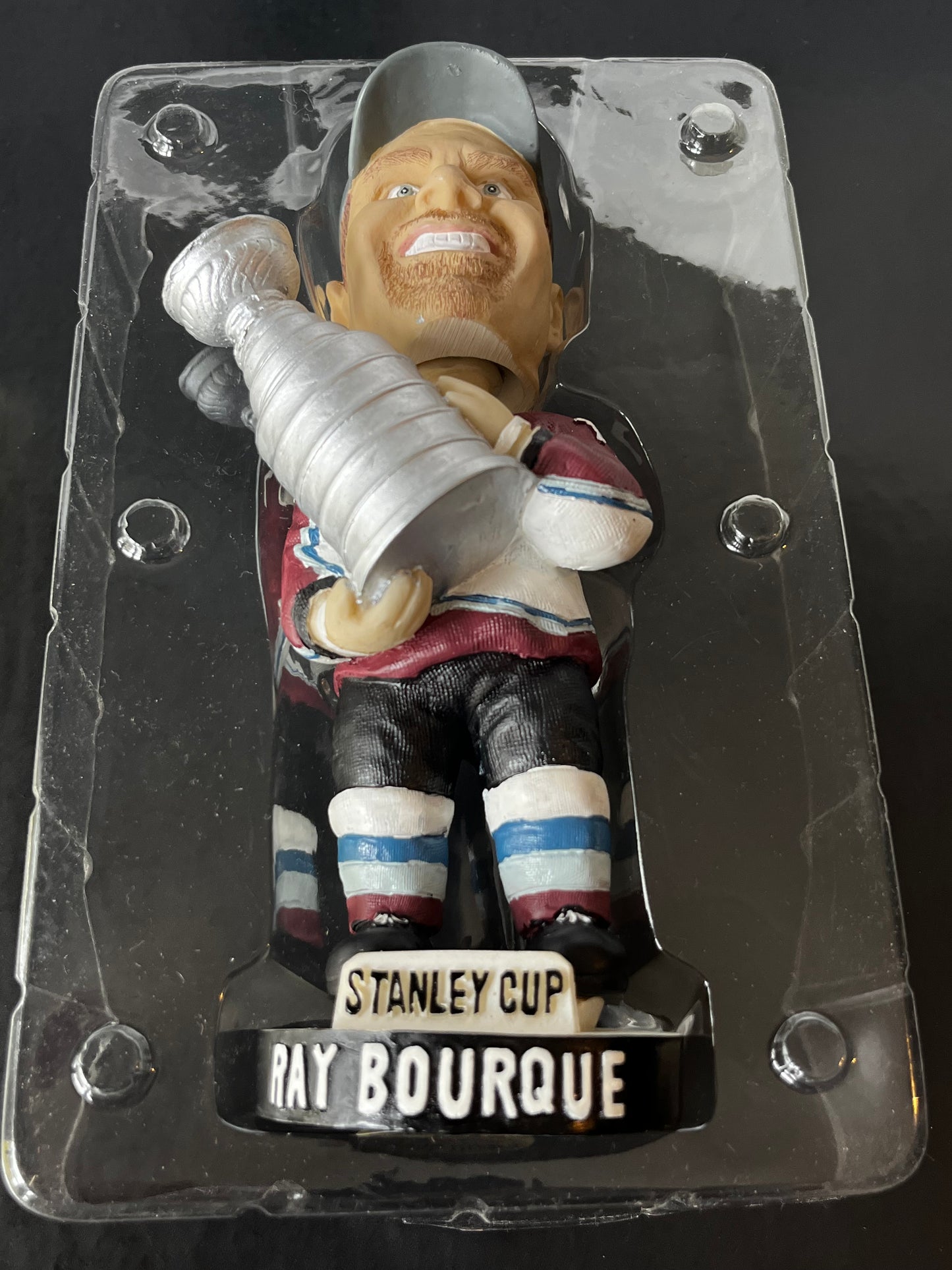 Ray Bourque Stanley Cup Colorado Avalanche Bobble Head LE