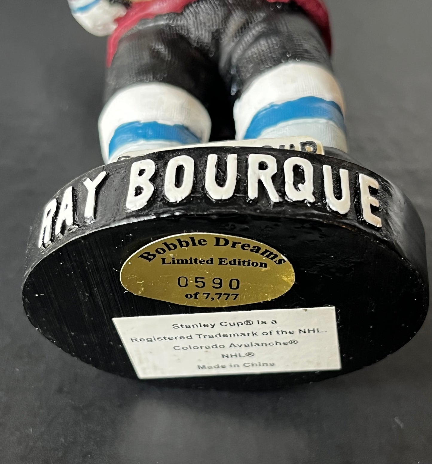 Ray Bourque Stanley Cup Colorado Avalanche Bobble Head LE