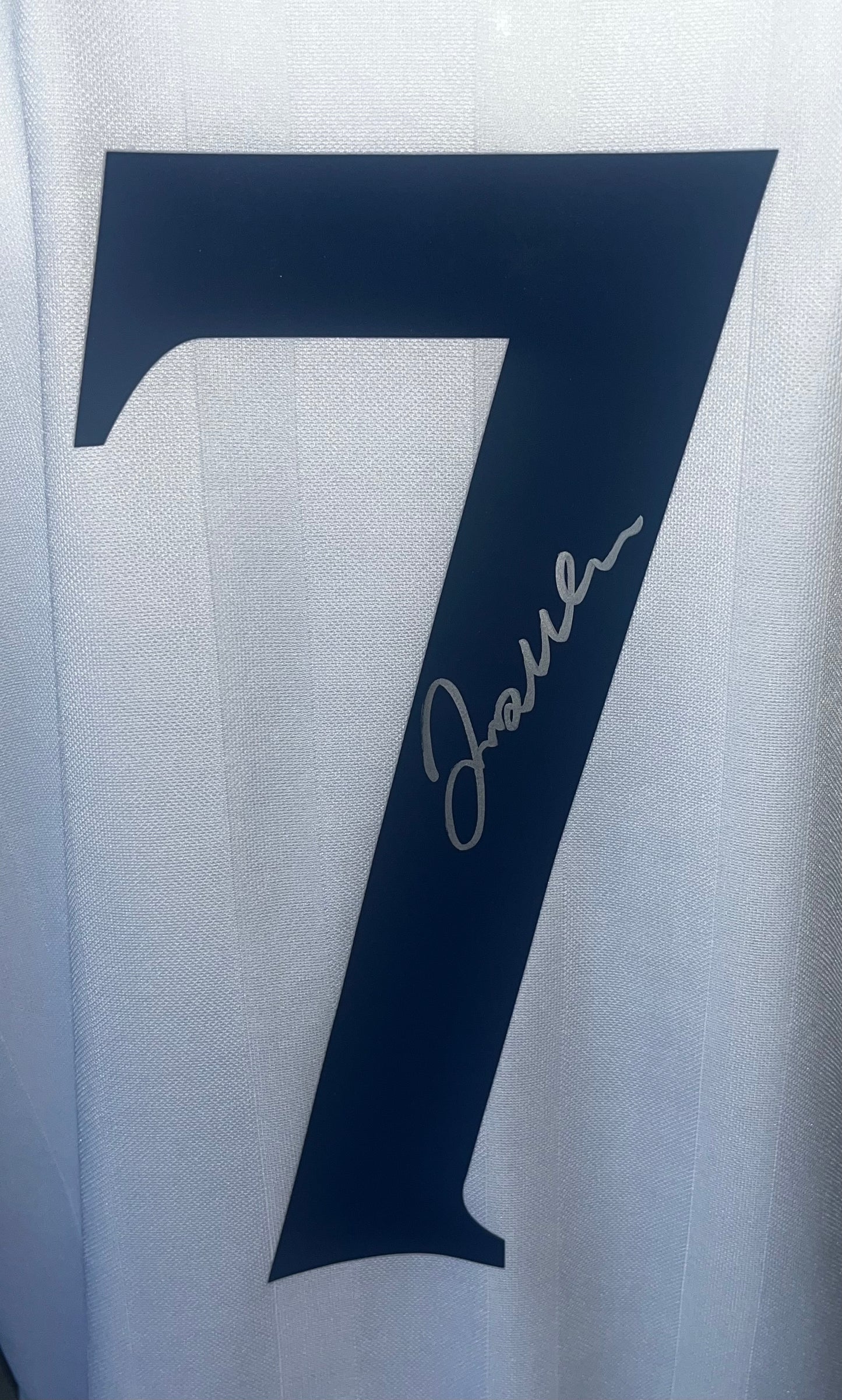 David Beckham Signed England 2002 Soccer Home Jersey Icons